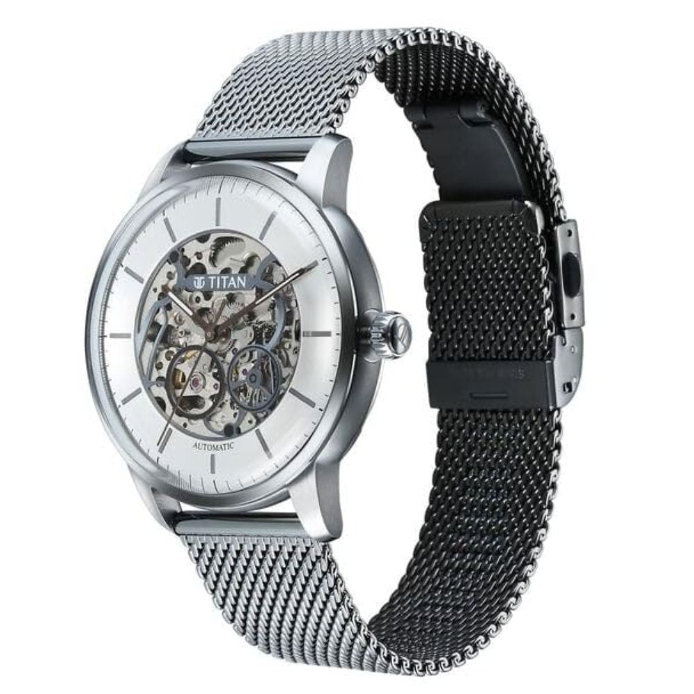 Titan Automatic Color Upgrade Grey Men's Watch 90110QM02