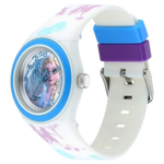 Zoop Disney Frozen Blue Dial White Strap Girls Kids Watch NSC4048PP43