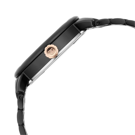 Titan Mechanical Slimline Black Men's Watch 90158KM01