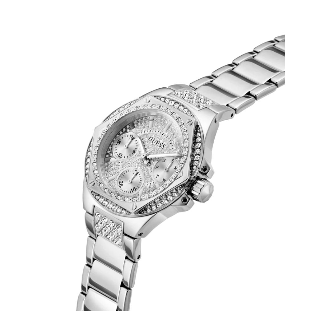 GUESS Silver Tone Women Watch GW0878L1