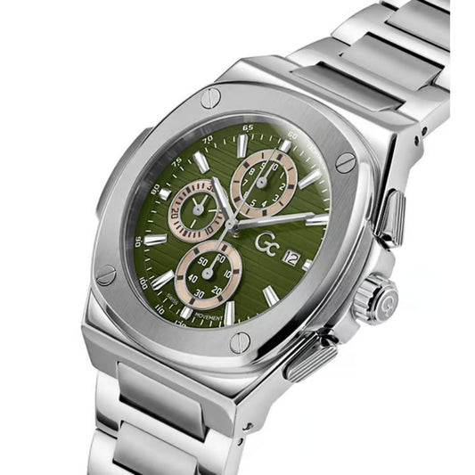 G.C. Green Square Dial Men's Watch Y99024G9