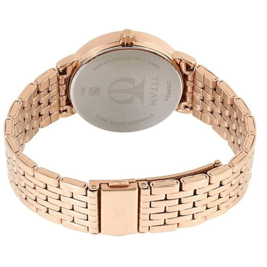 Titan Neo Beige Dial Women's Watch 2569WM02