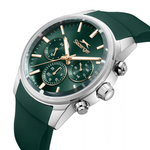 Slazenger Multifunction Green Dial Men's Watch Silicone Strap SL.09.2535.2.08