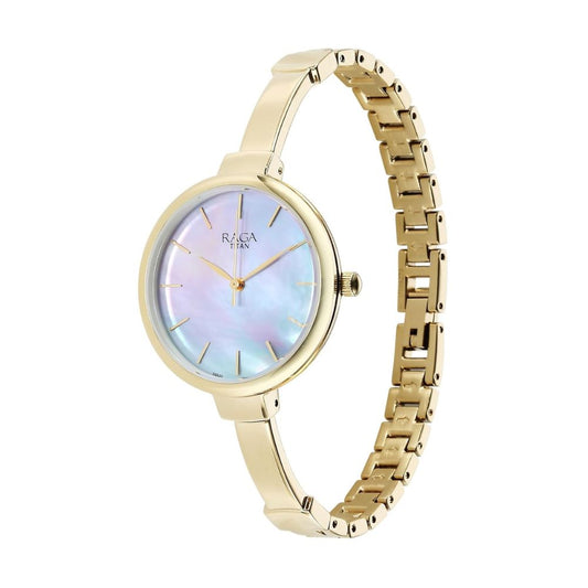 Titan Raga Showstopper Mother of Pearl Women's Watch 95273YM01