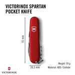 Victorinox Spartan Red Swiss Army Knife 3.3603.B1