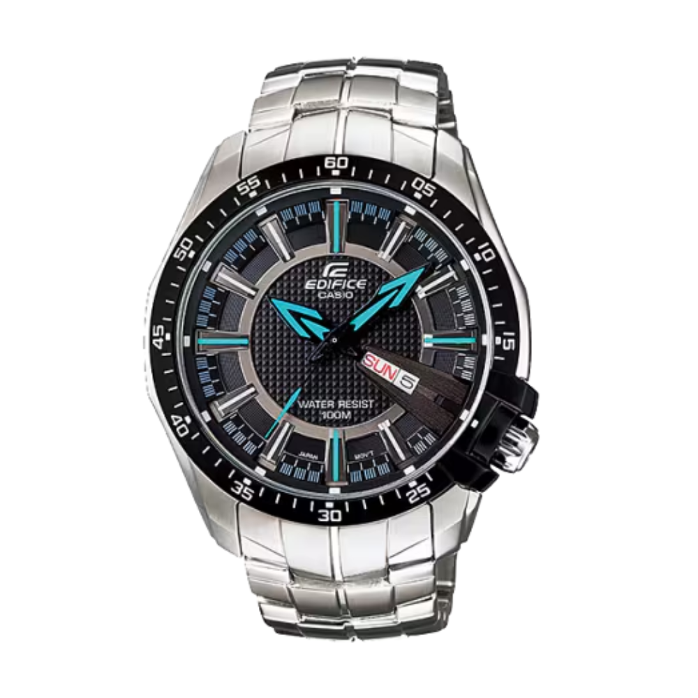Casio Silver Metal Strap Men's Watch EF-130D-1A2V, EF-130D-1A4V, EF-130D-1A5V | 10357187