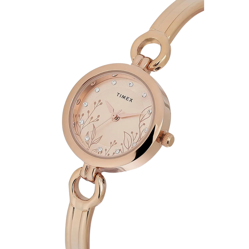 Timex Trendline Rose Gold Women's Analogue Watch Dial TWEL11436