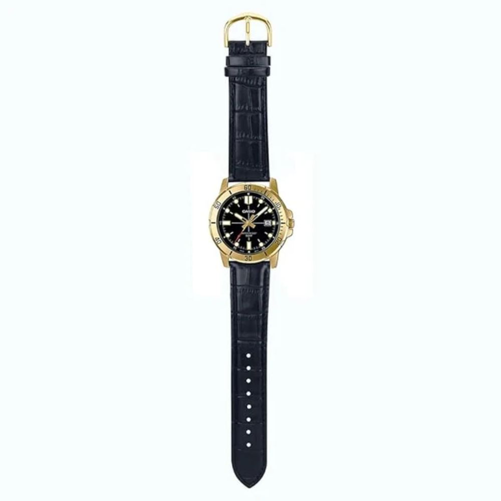 Casio Enticer Black Men Watch A1369 MTP-VD01GL-1EVUDF