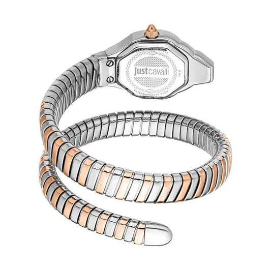 Just Cavalli Brillante Snake Silver Women's Watch JC1L326M0065