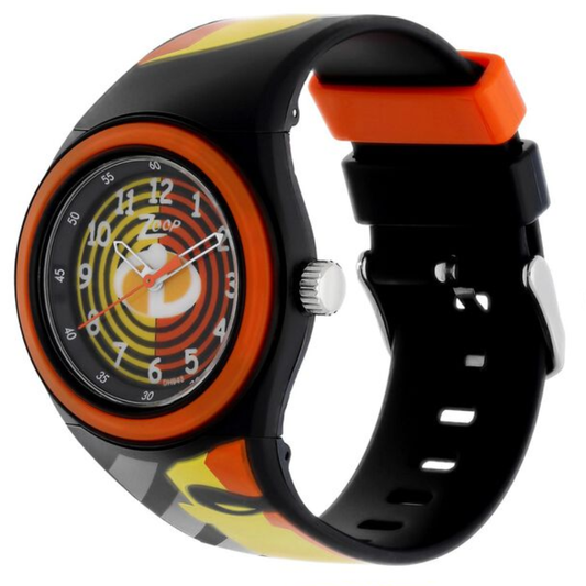 Zoop By Titan Quartz Analog Multicoloured Dial PU Strap Watch for Kids C4048PP22
