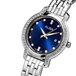 ALBA Fashion Azure Blue Dial Women's Stainless Steel Watch AH7CM5X1