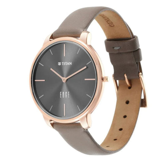 Titan Edge Black Women's Watch 2654WL01