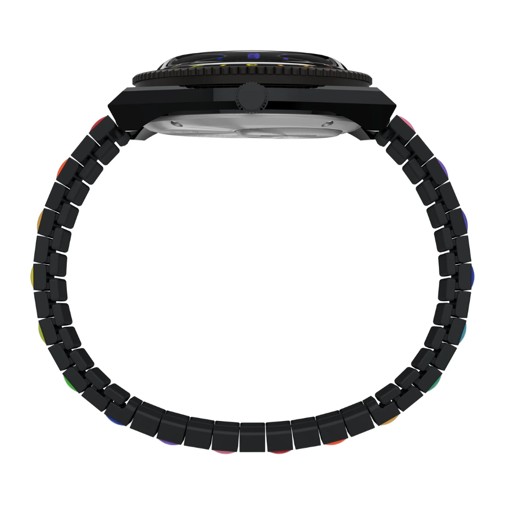Timex Q Rainbow Black Women's Watch TW2V65900UJ