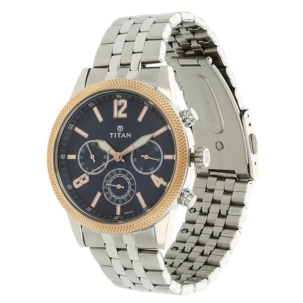 Titan Neo Blue Men's Watch NT1734KM01