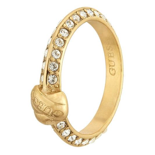 Guess Knot You Gold Women's Ring UBR03116YG58