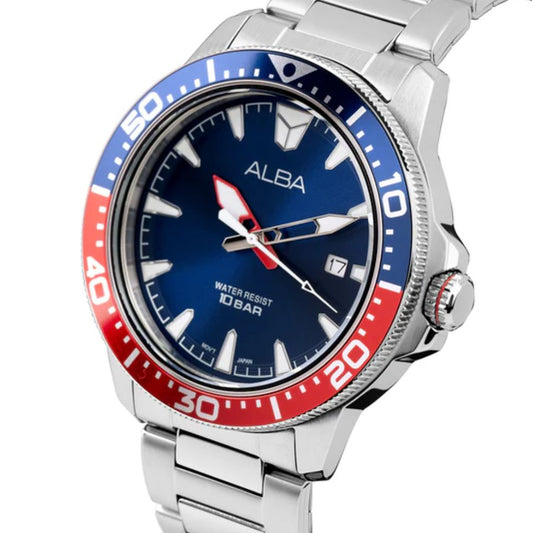 ALBA Active Blue Dial Men's Watch AS9T97X1
