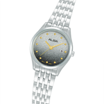 Alba Silver to Black Shimmer Gradient Dial Women's Watch AH7EZ1X1
