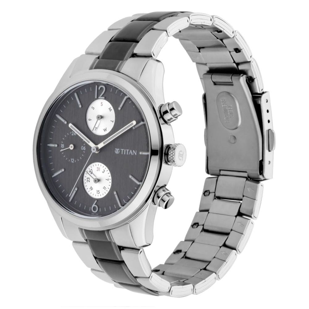 Titan Metropolitan Charm Anthra Men's Watch 1805KM02