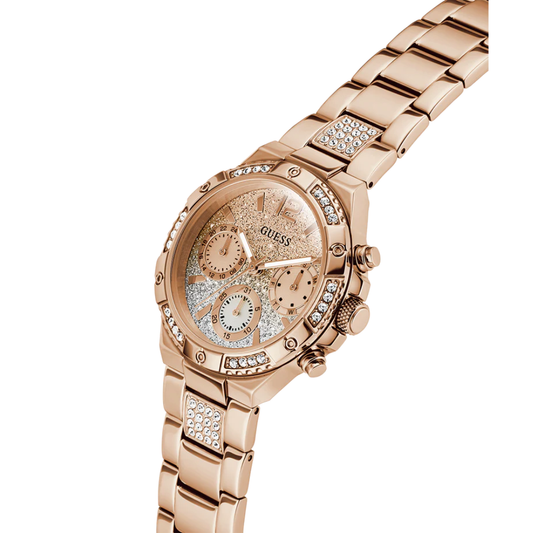 GUESS Rose Gold Tone Women Watch GW0950L4