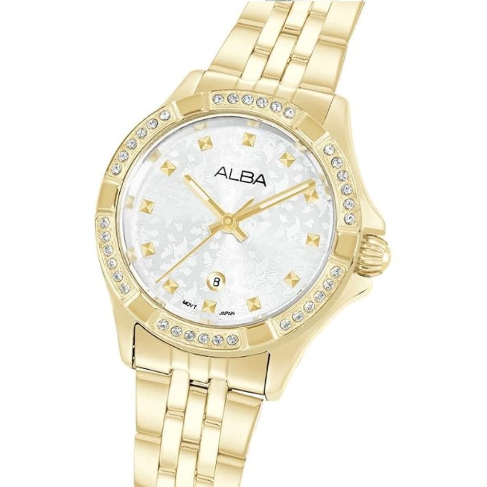Alba Signa Silver Dial Women's Watch AH7ED6X1
