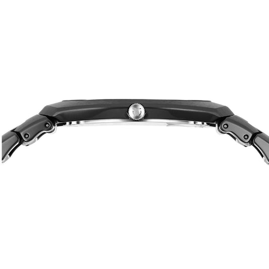 Titan Edge Fumage Black Men's Watch 10055NC01