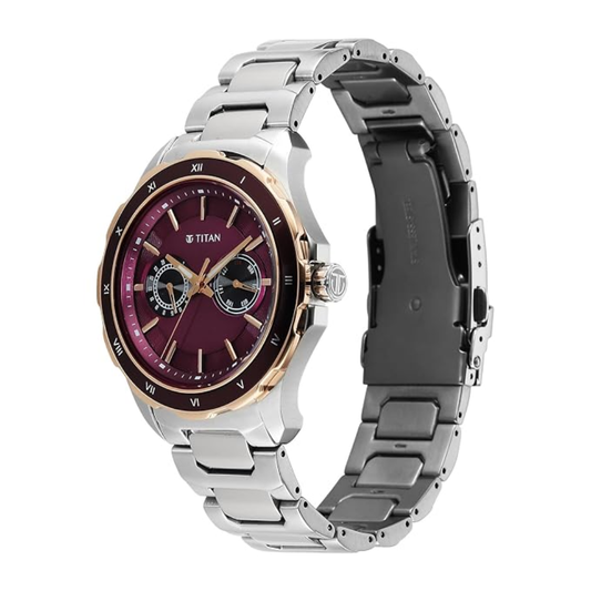 Titan Regalia Opulent VI Bimetal Men's Watch 1688KM12