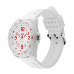 Zoop Analog White Dial White Strap Boys Watch NP16016PP03