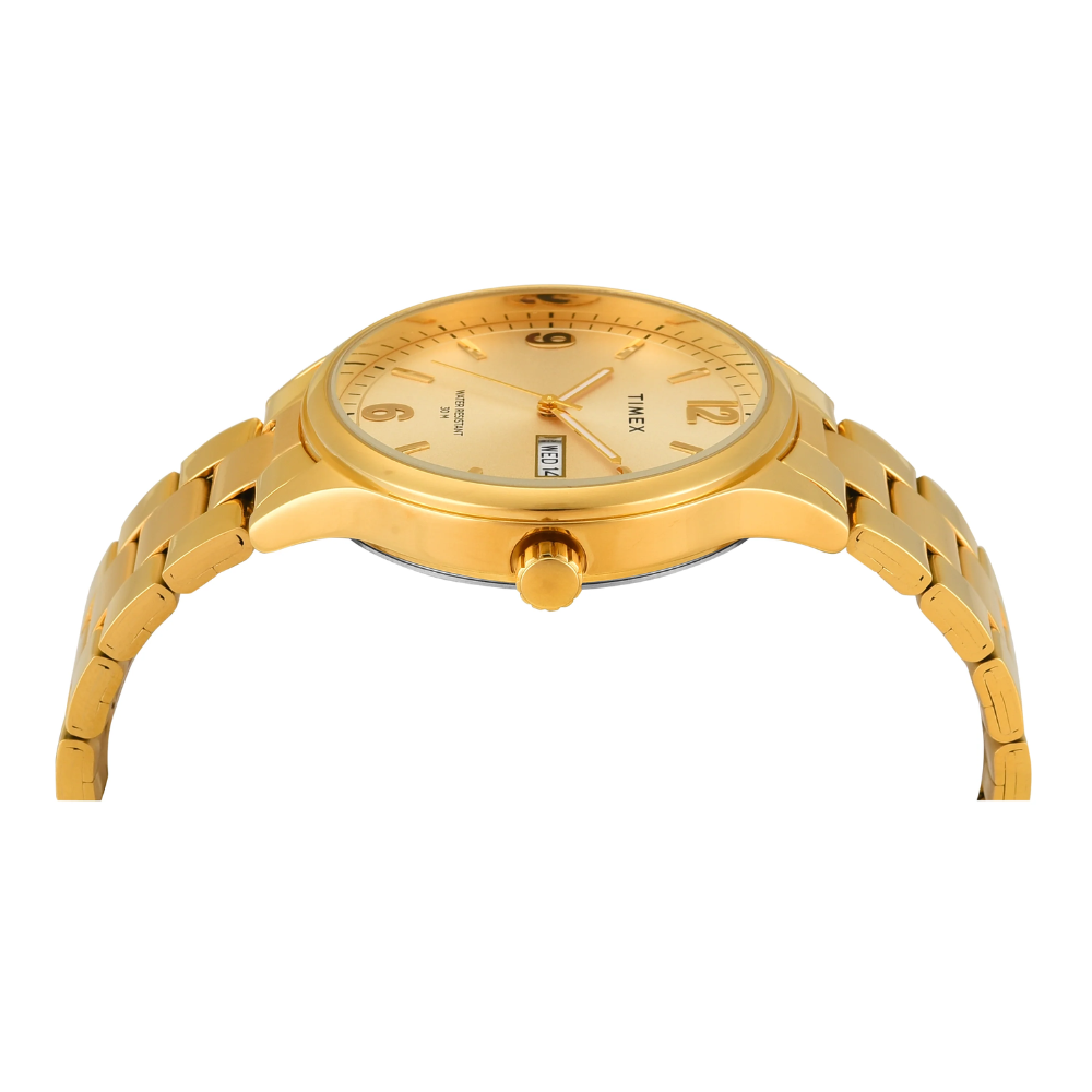 TIMEX Champagne Dial Analog Men Watch TWEG18444