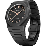 D1 Milano Polycarbon Black Dial Unisex Watch PCBJ12