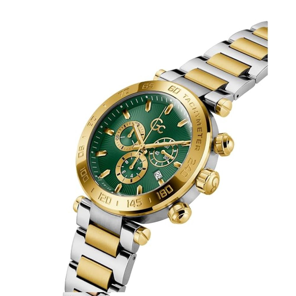 G.C. Round Green Dial Men's Watch Z50004G9MF