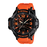 Casio Orange Resin Strap Men's Watch GA-1000-4A | 10448982