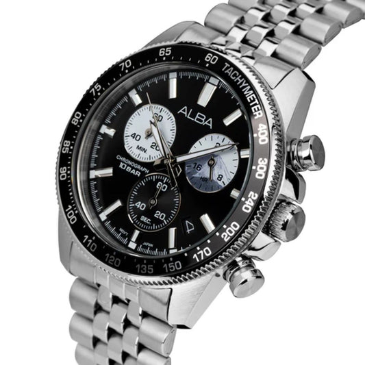 ALBA Black Dial Sport  Men's Watch AX7025X1