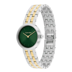 Calvin Klein Forme Green Dial Women's Analog Stainless Steel Watch 25100188
