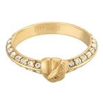 Guess Knot You Gold-Plated Women's Ring UBR04057YG58