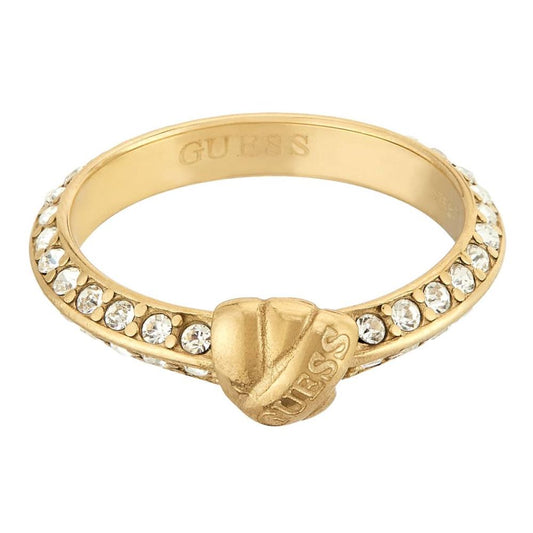Guess Knot You Gold-Plated Women's Ring UBR04057YG58