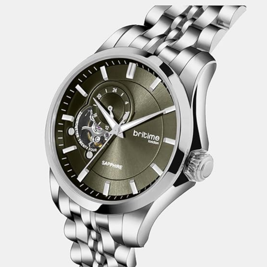 Britime Automatic Green Men's Watch 166-M11801