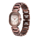 Fastrack Uptown Retreat Brown Dial Girls' Watch 6274QM01