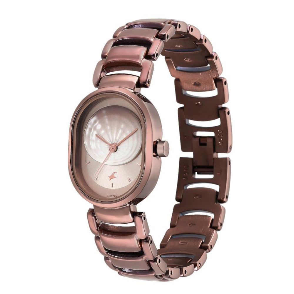 Fastrack Uptown Retreat Brown Dial Girls' Watch 6274QM01