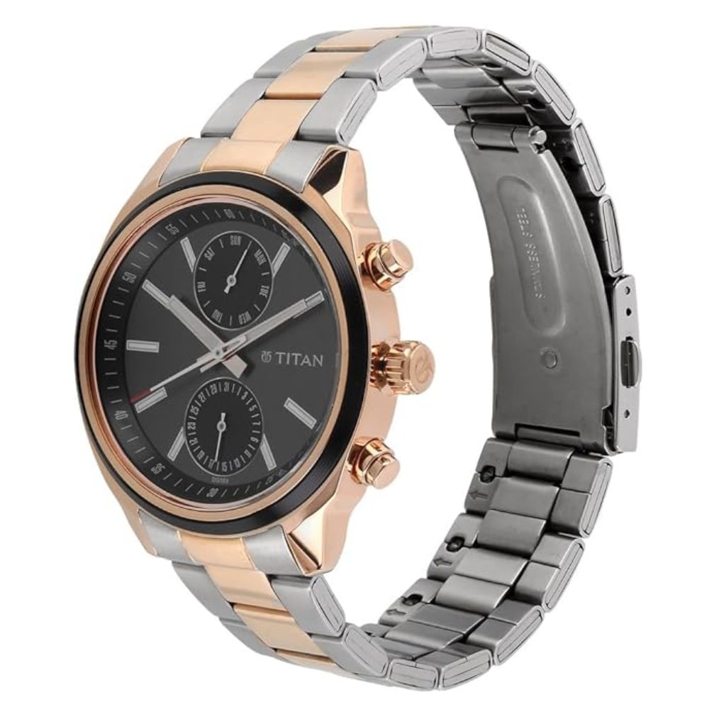 Titan Neo Grey Men's Watch 1733KM03