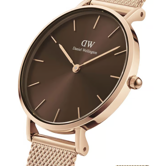 Daniel Wellington Petite Brown Unisex Watch DW00100478K