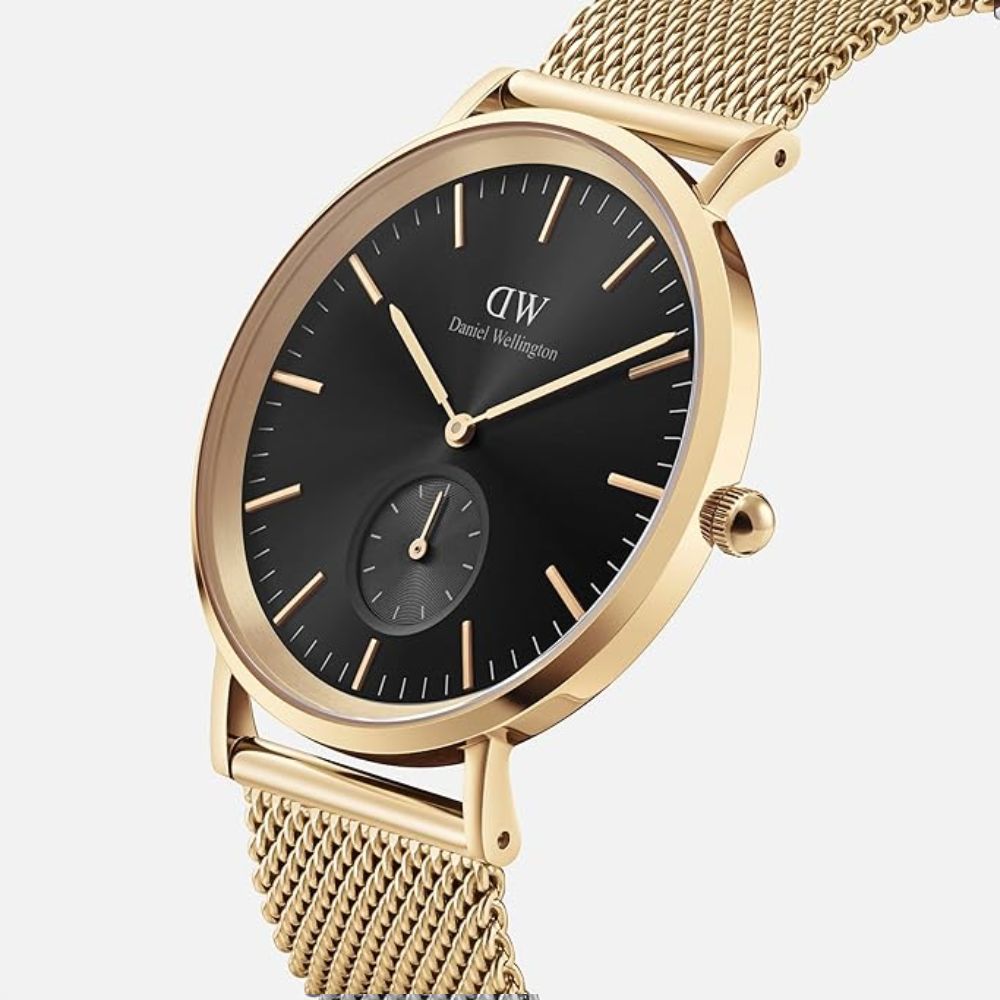 Daniel Wellington Classic Analog Black Gold Men Watch DW00100713K