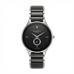 Romanson Silver Black Women Watch TM4236CLWBK