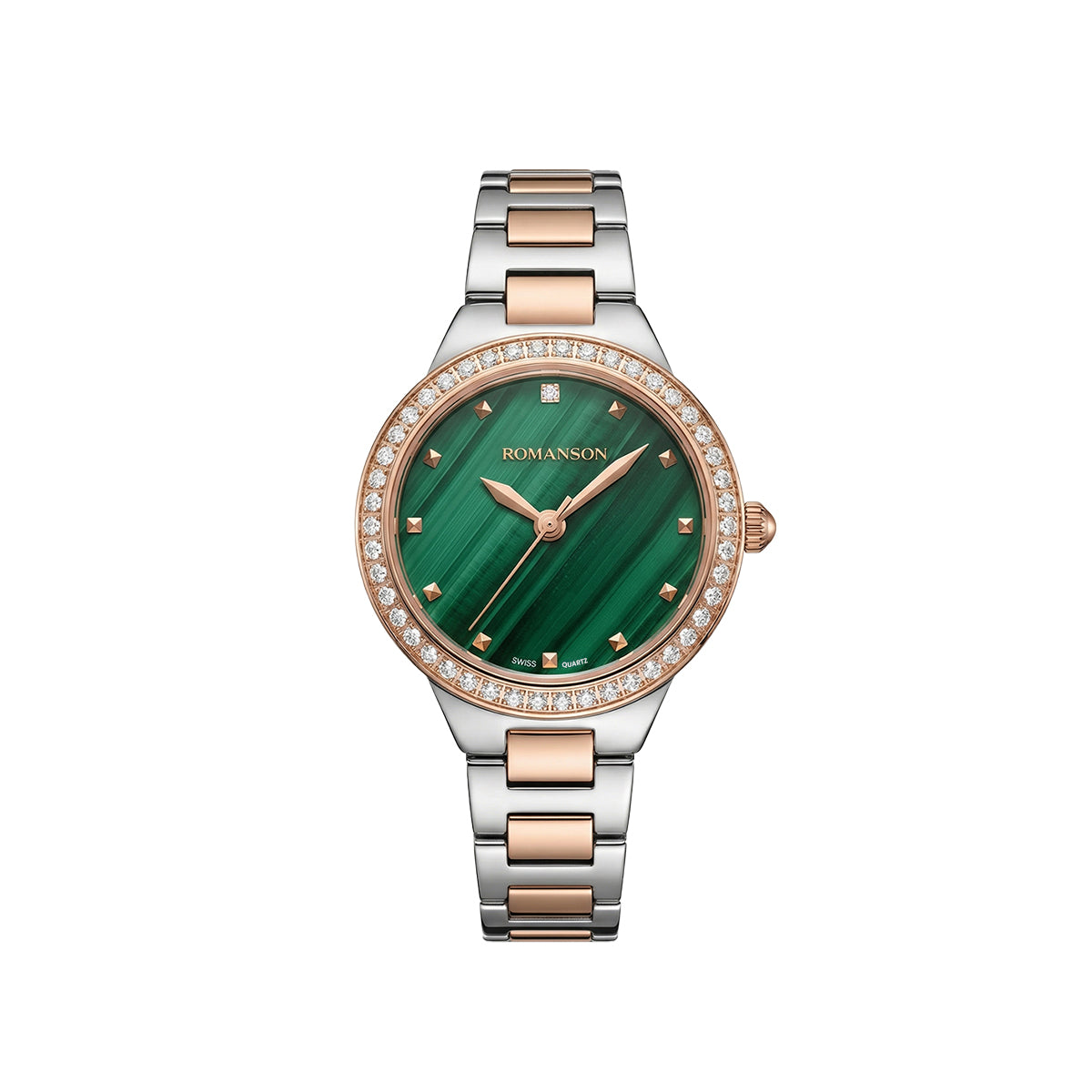 Romanson Silver Watch RM5BS504QLJGN