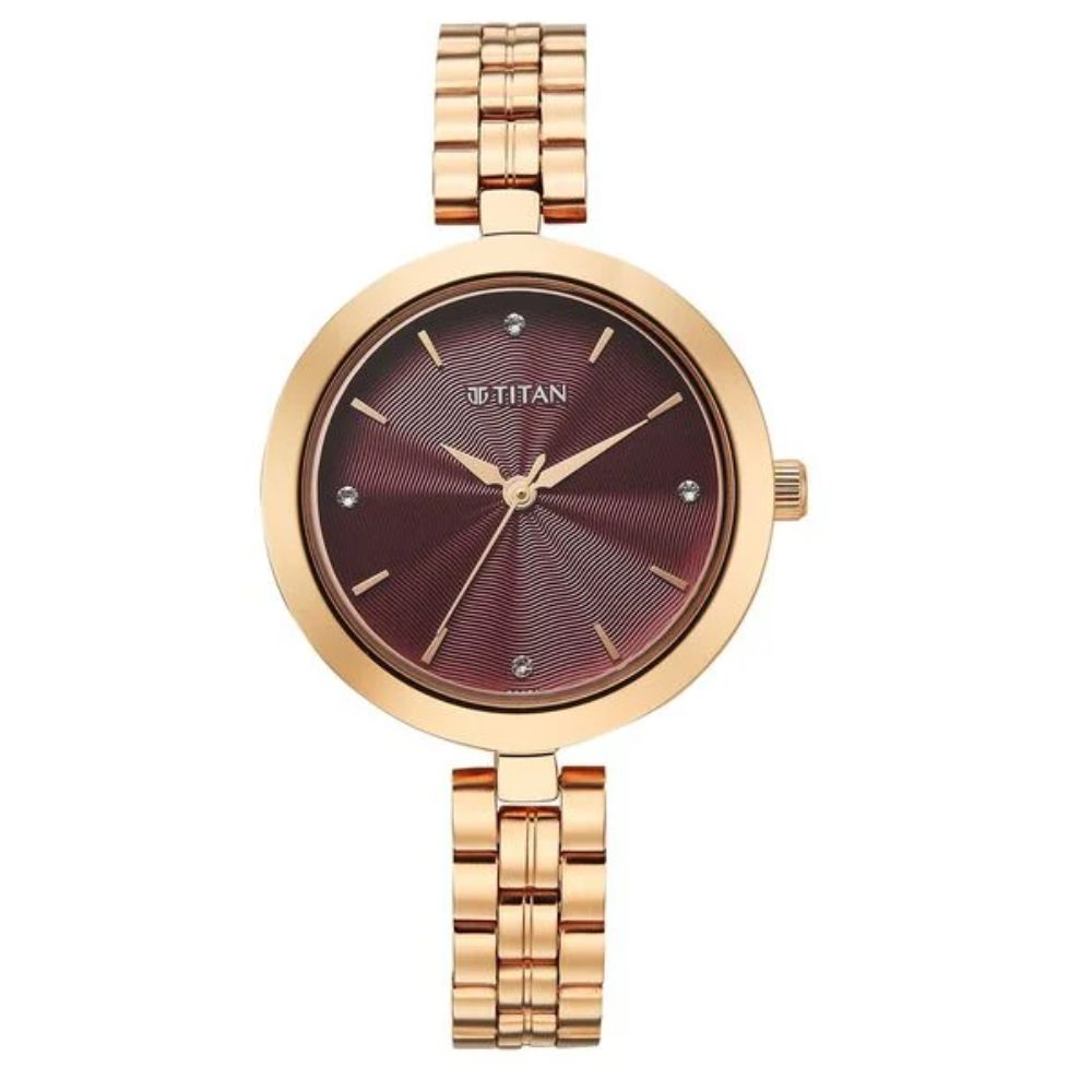 Titan Karishma Rose Gold Womens Watch 2969WM01