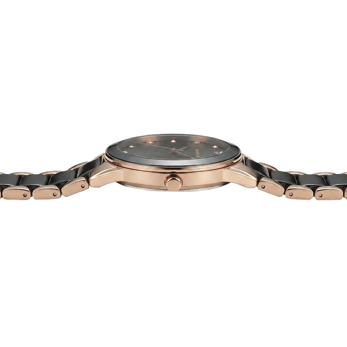 Romanson Gold Black Men Watch TM4236LLWBK