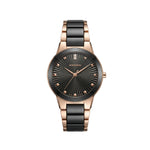 Romanson Gold Black Men Watch TM4236LLWBK