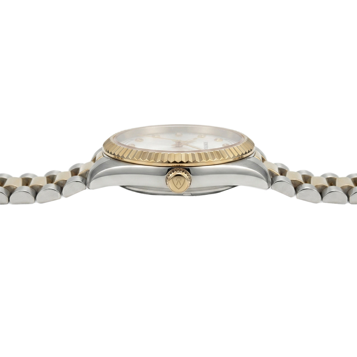 Romanson Silver Gold Men Watch RM4BF511LLGWH