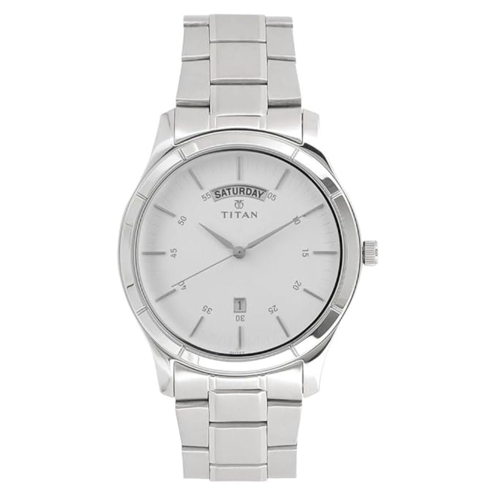 Titan Neo White Mens Watch 1767SM01
