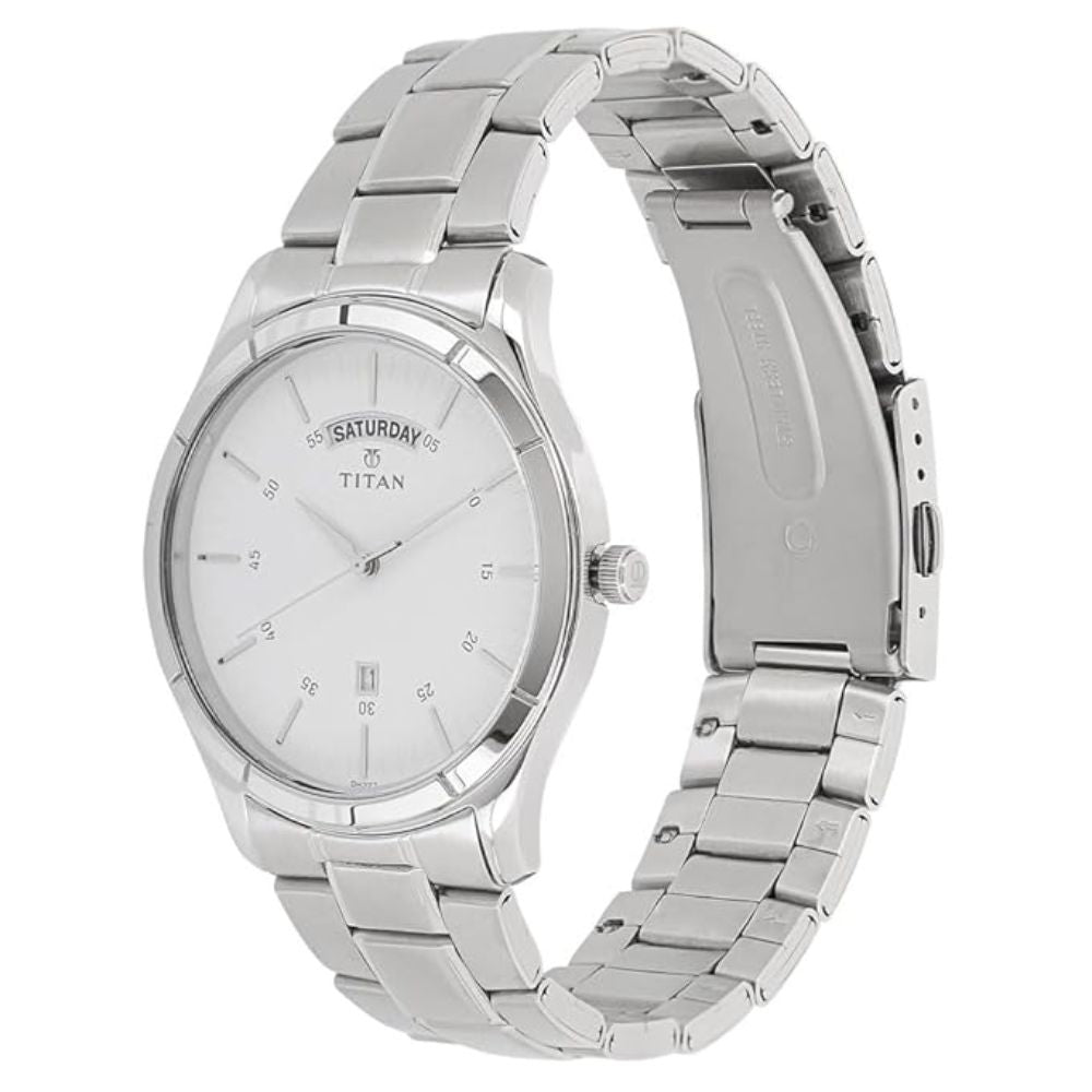 Titan Neo White Mens Watch 1767SM01