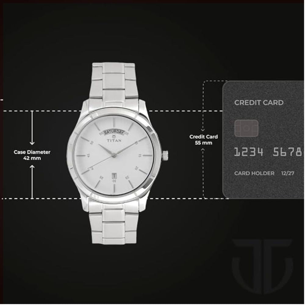 Titan Neo White Mens Watch 1767SM01